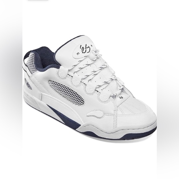 Es Chad Muska Limited Re-Issue White Skate Shoes NIB - Picture 3 of 11